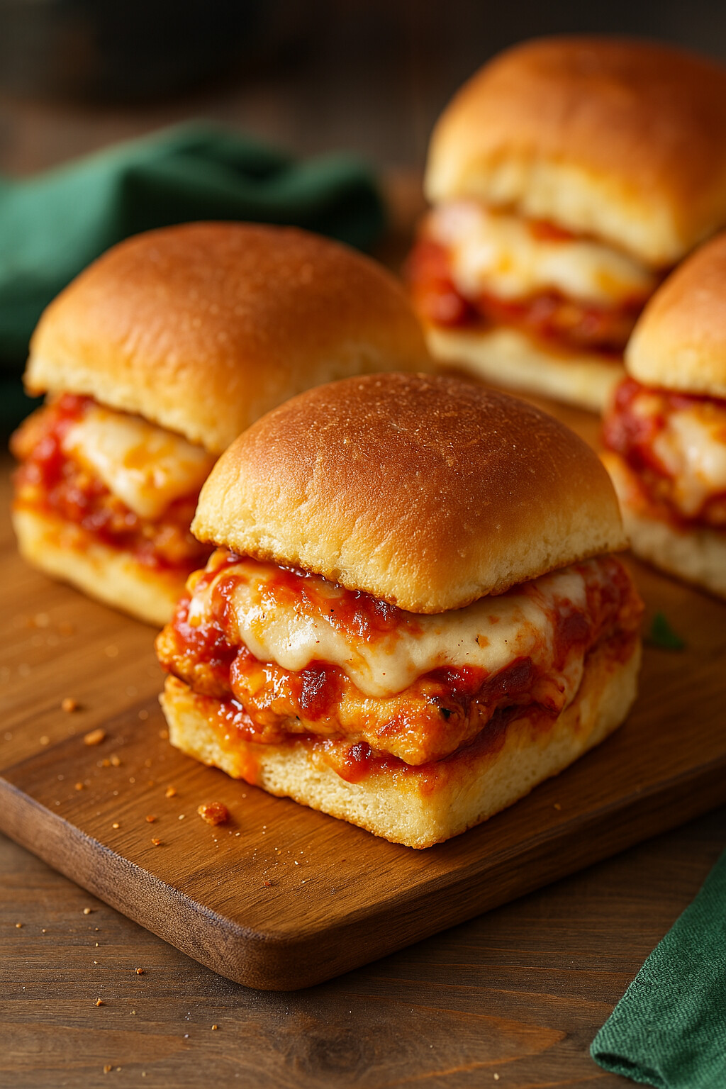 Easy Weeknight Low-Carb Chicken Parm Sliders 10