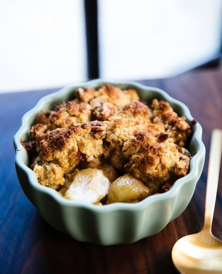 Keto Mock Apple Crumble That Fools Everyone