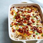 Cheesy Keto Chicken Bacon Ranch Casserole 01