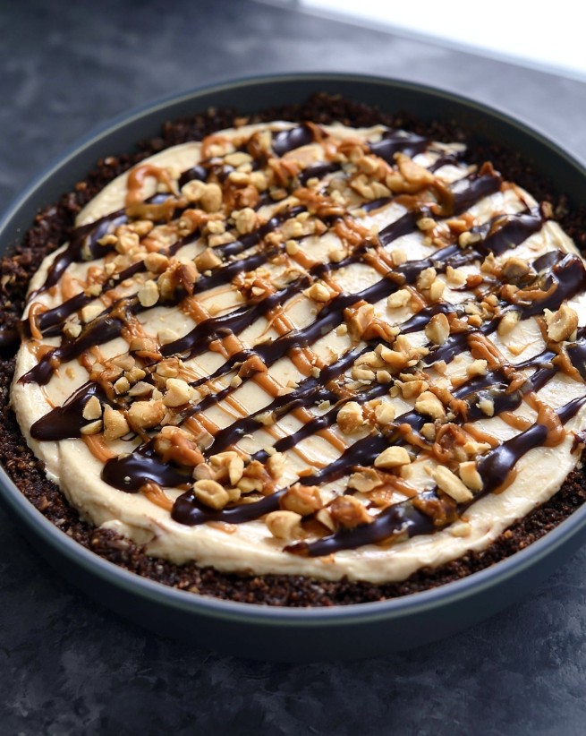 The Creamiest Keto Peanut Butter Pie Recipe