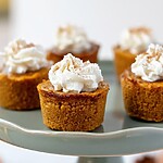The Silkiest Keto Pumpkin Pie Cupcakes Keto Pumpkin Pie Cupcakes (Low-Carb & Crustless) (2)