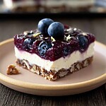 Lush Low-Carb Blueberry Layered Delight