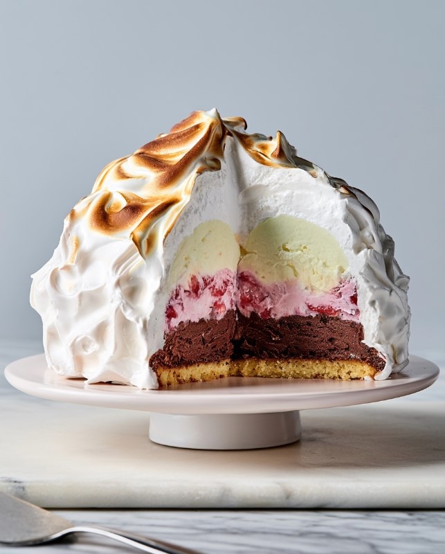 A Showstopping Keto Baked Alaska Recipe