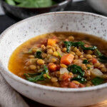 My Easiest Ever 30-Minute Lentil Spinach Soup (It's Low-Sodium Too!) 5