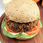 Homemade Vegan Burger (1)