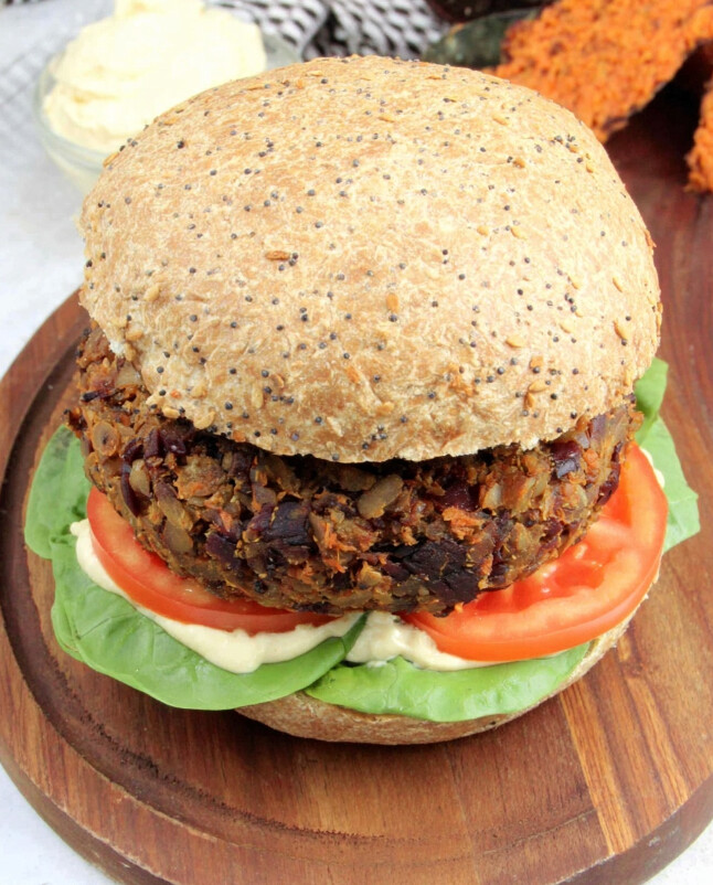 Vegan Black Bean Burger Recipe