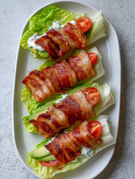 Ultimate Keto BLT Avocado Wraps Recipe