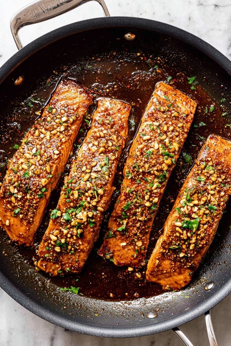Honey Balsamic Salmon