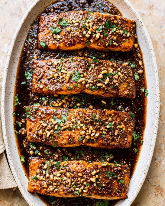 Honey Balsamic Salmon