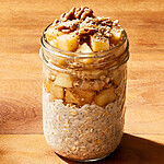 The Coziest Apple Crisp Oat Jars (My Favorite DASH Diet Breakfast Recipe!) Sunrise Apple Crisp Oat Jars (1)