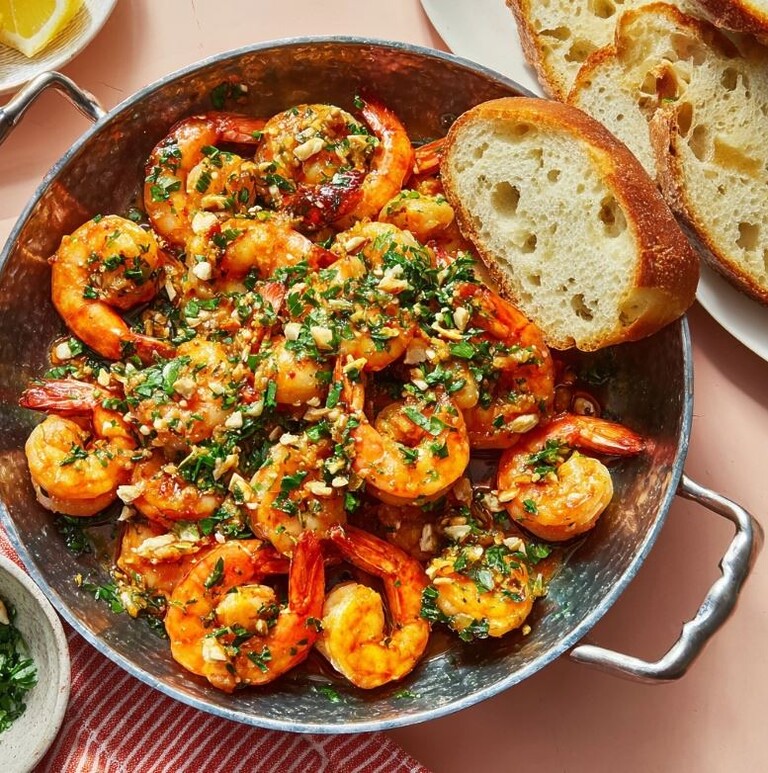 Sizzling Spanish Garlic Shrimp Recipe in 20 Minutes
